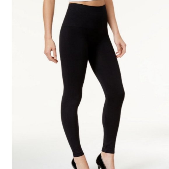 SPANX Look at Me Now Seamless Leggings VERY BLACK - Picture 1 of 6